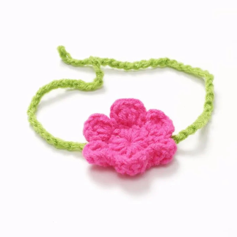 Newborn Cute Beach Grass Skirt Suit Crochet Knit