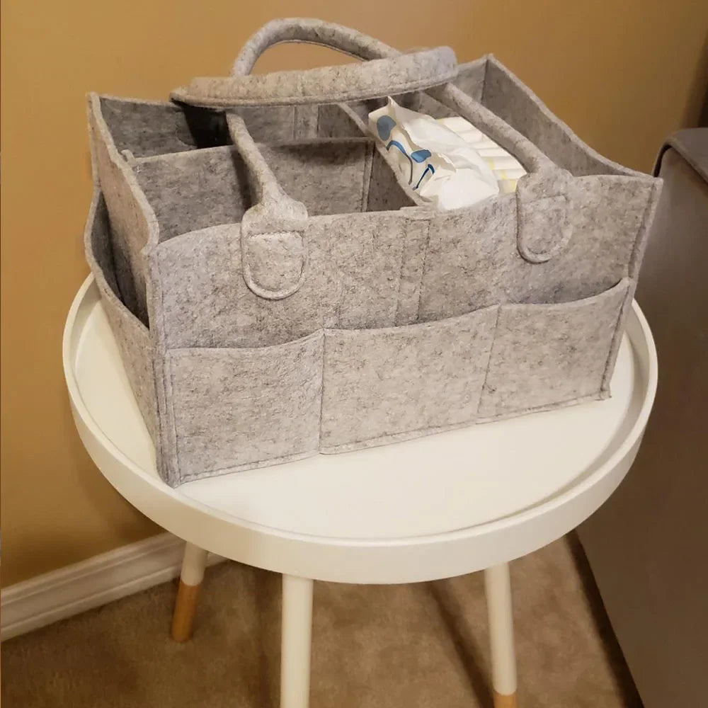 2024 Baby Diaper Organizer Nursery Storage Basket for Newborn