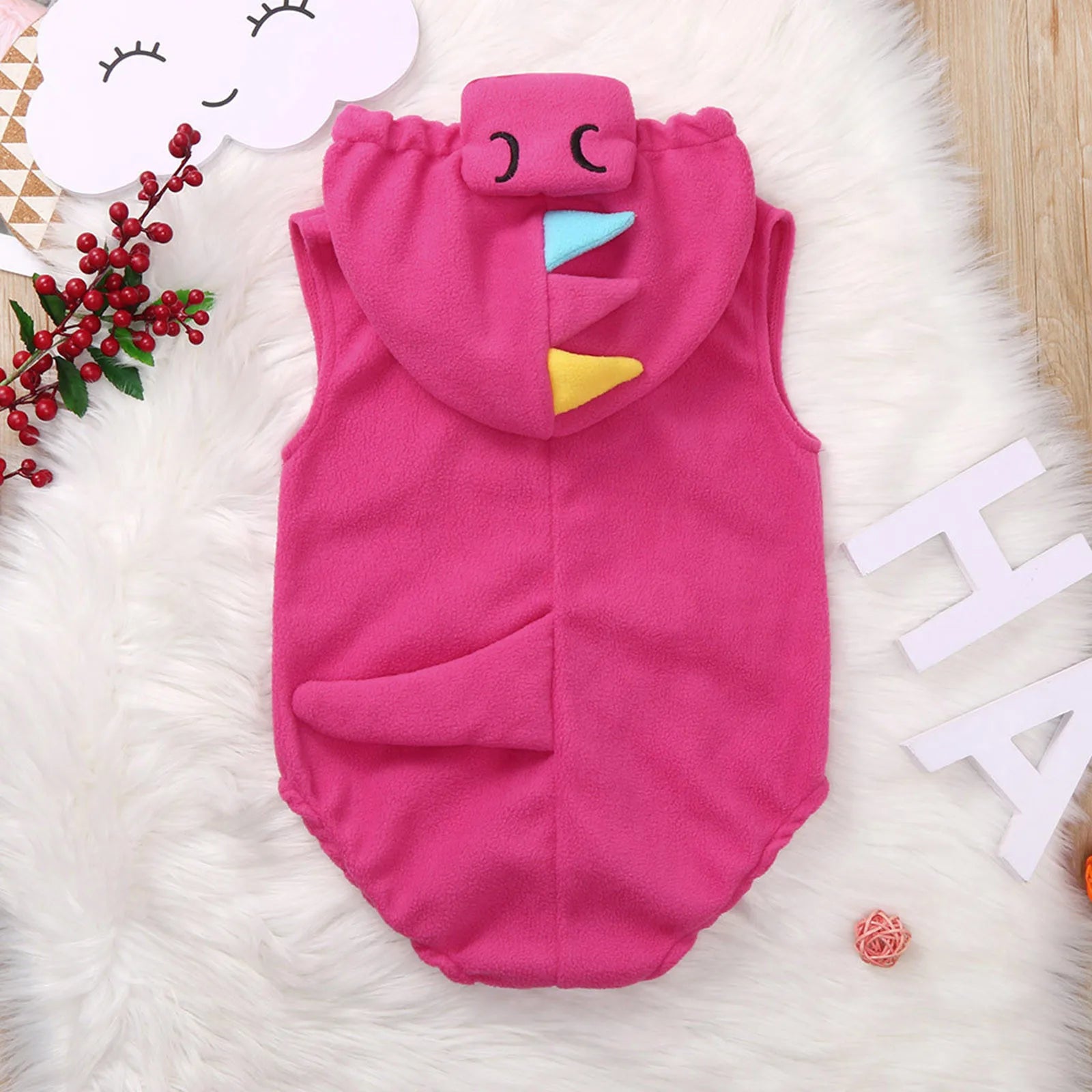 Infant Baby Cartoon Dinosaur Fleece Cosplay Costome