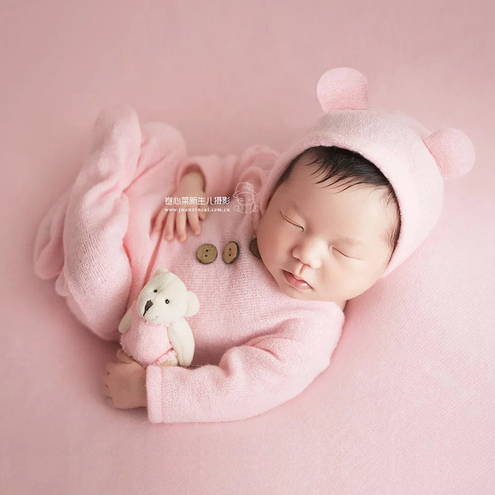 Baby Cotton Knitted Set Clothing Props For Photography Newborn