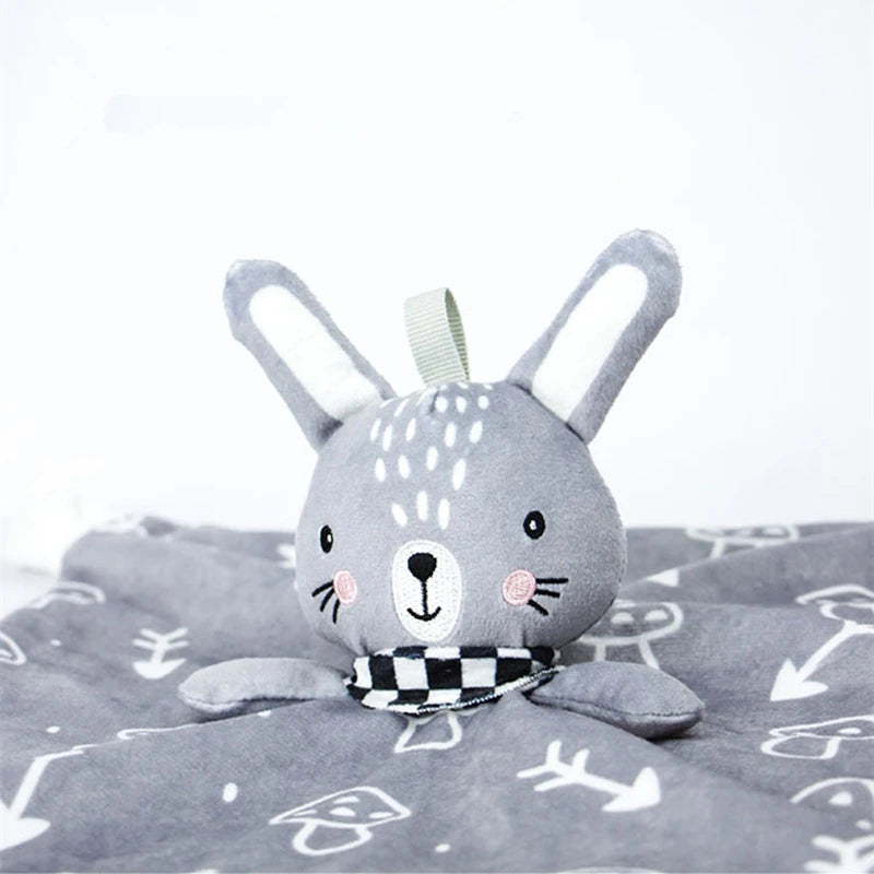 Baby Blanket Comforter Toys Plush Bunny Elephant