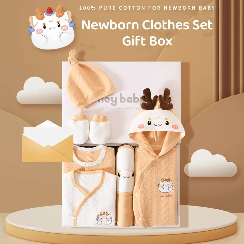 22/24/26pcs Gift Box Pure Cotton Infants Clothing Set
