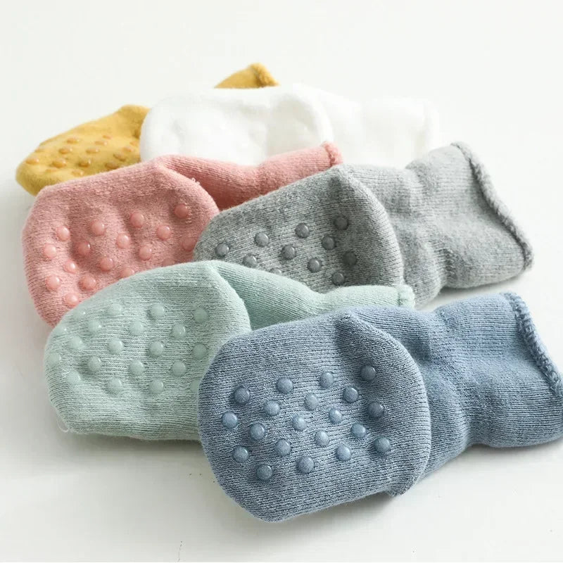 Autumn Winter Baby Newborn Cartoon Sock Shoes