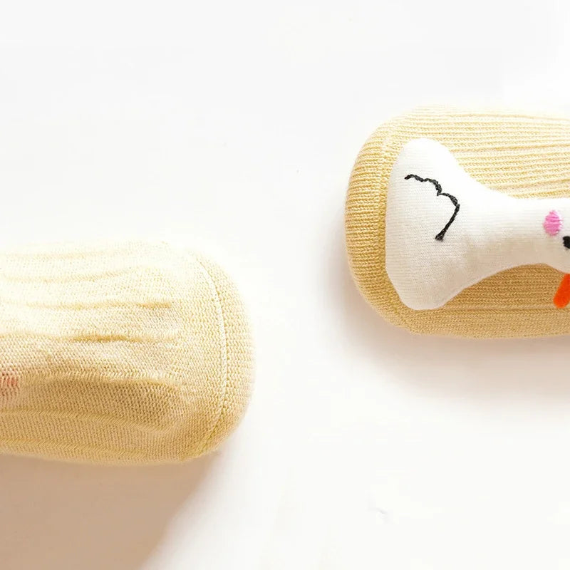 Cute Cartoon Animal Baby Cotton Socks