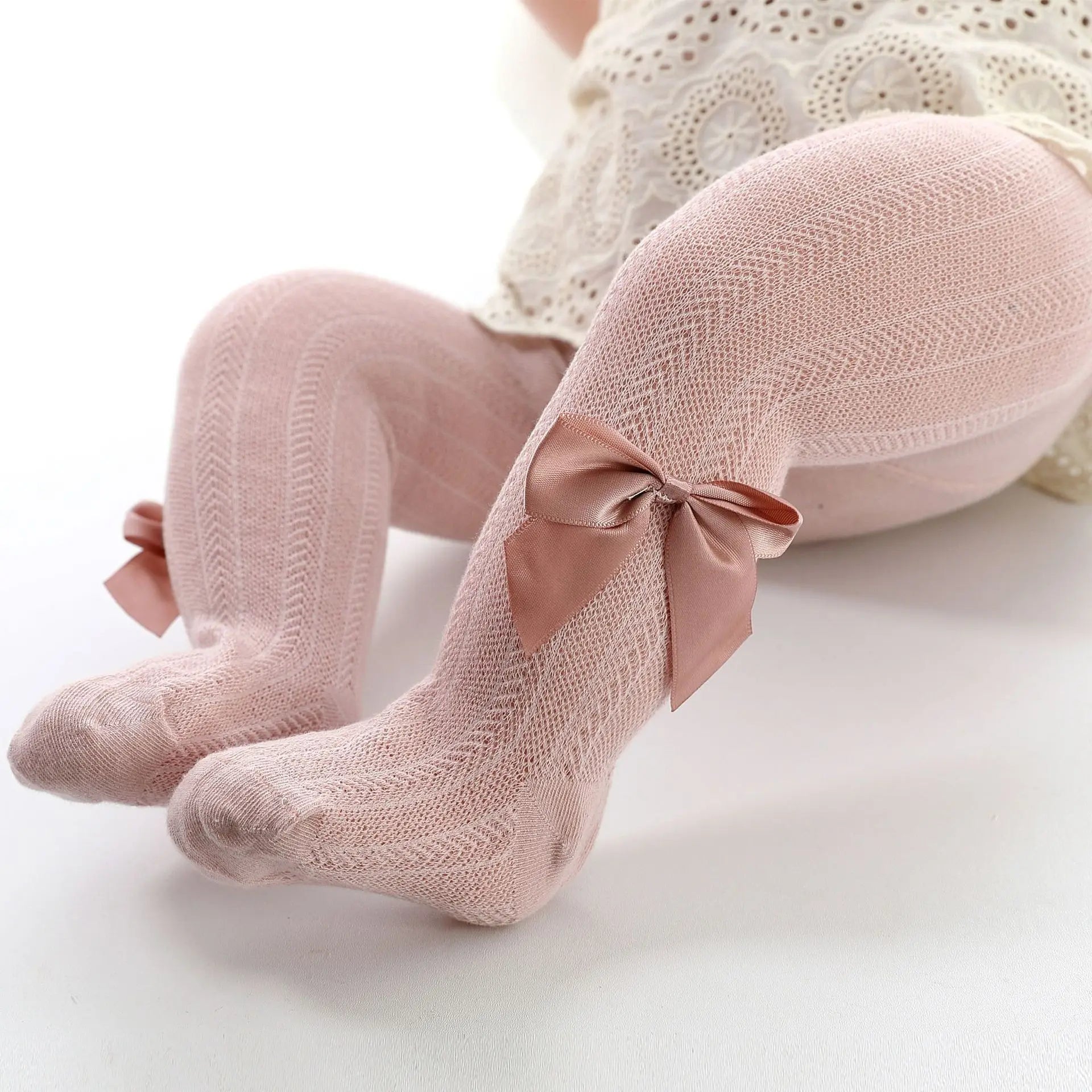 Soft Cotton Baby Tights Elastic Baby Girl Leggings