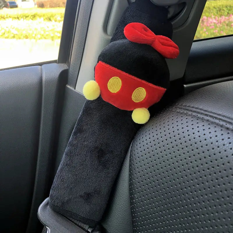 1pc Cute Cartoon Toy Animal Car Seatbelt Shoulder Strap Protector