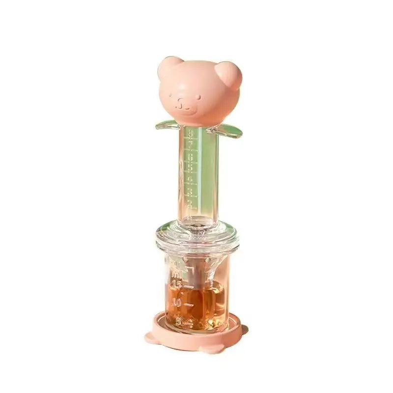 New Cute Bear Baby Medicine Feeder Infant Needle Feeder