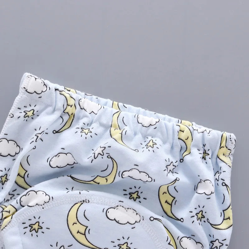 Infants Diapers Baby Washable 6 Layer Soft Cloth 0-3years
