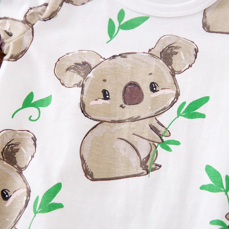 Baby Clothes Koala Onesie Cotton One Piece Jumpsuit 3 6 9 12 18 Months