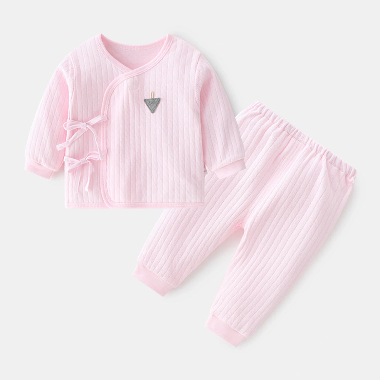 Newborn Outfits Autumn Babies Cotton Little Pullover + Trousers Kids Sets