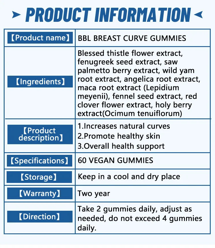 3 bottles of BBL are dietary supplements that alter the state of the breasts and buttocks, and shape the antioxidants