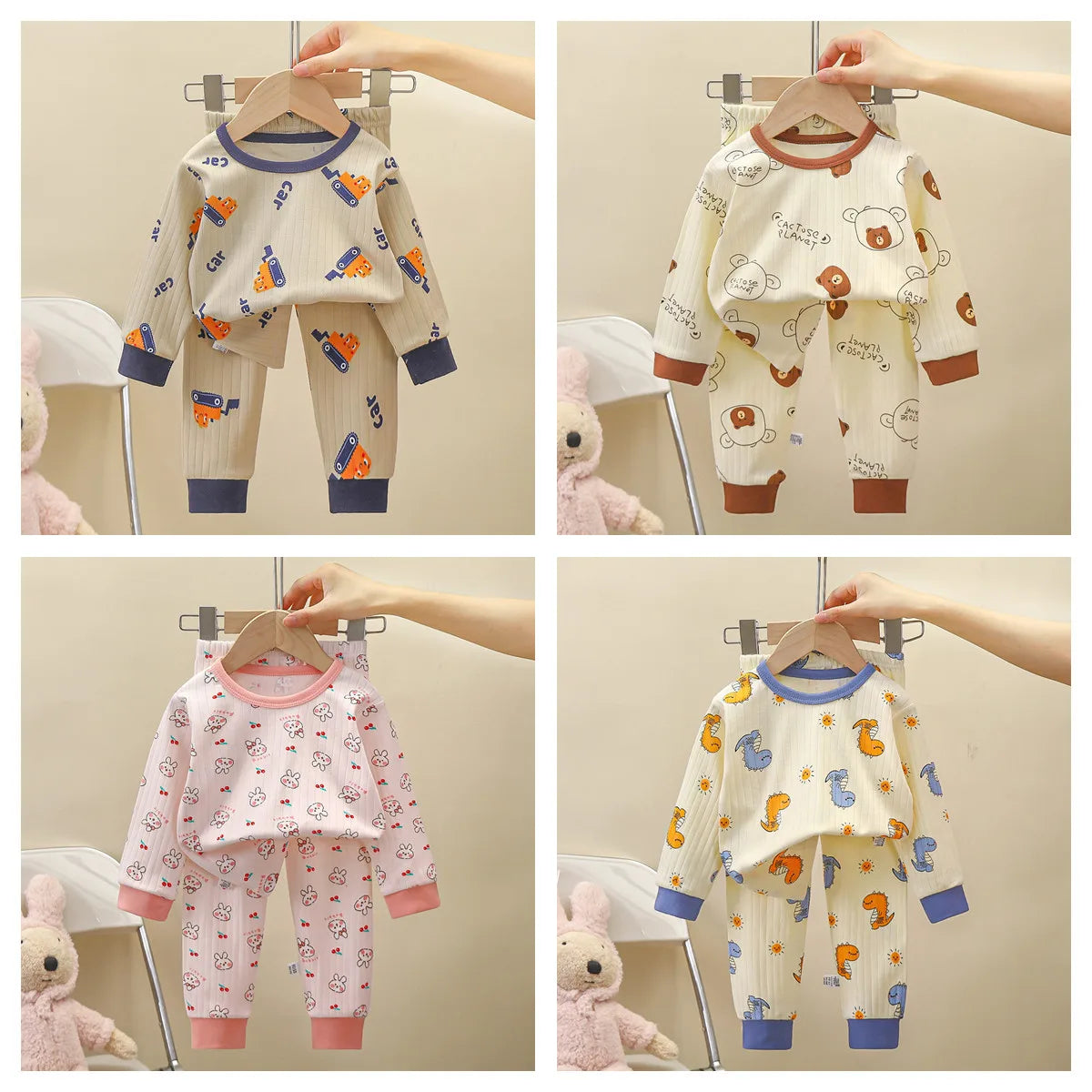 Underwear Set 2pcs Baby Autumn Clothes Cotton Clothing
