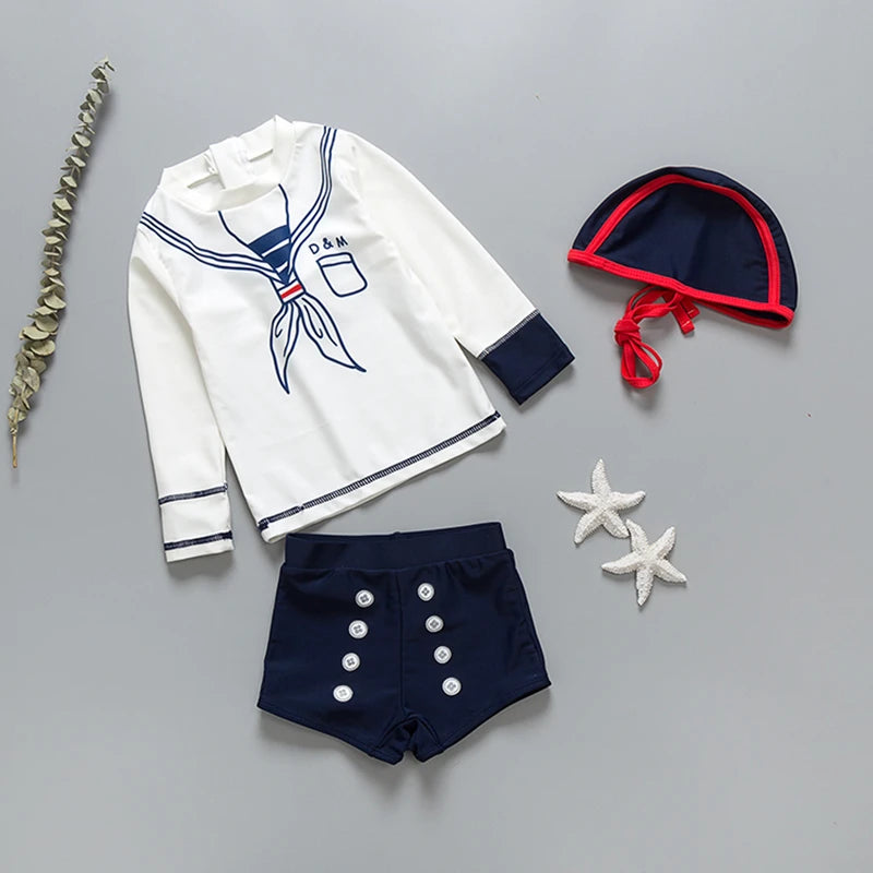 Princess Sweet Baby Swimwear + Hat Beach Dress Bikini
