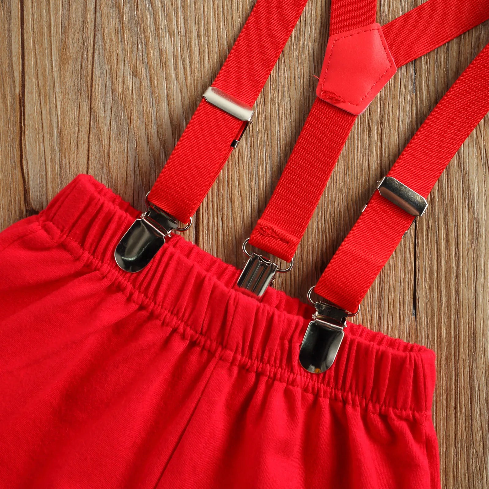 Summer Baby Boys Clothes Gentleman Set Bow Tie Short Pants 2Pcs
