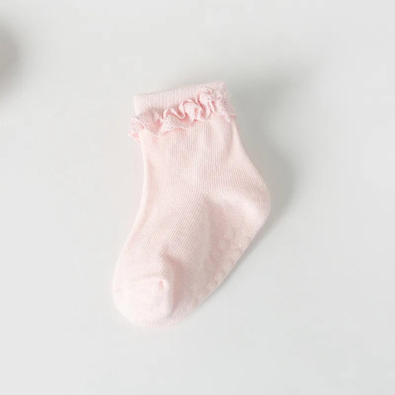 3 Pairs/Lot Infant Sock Cartoon Newborn Baby Socks