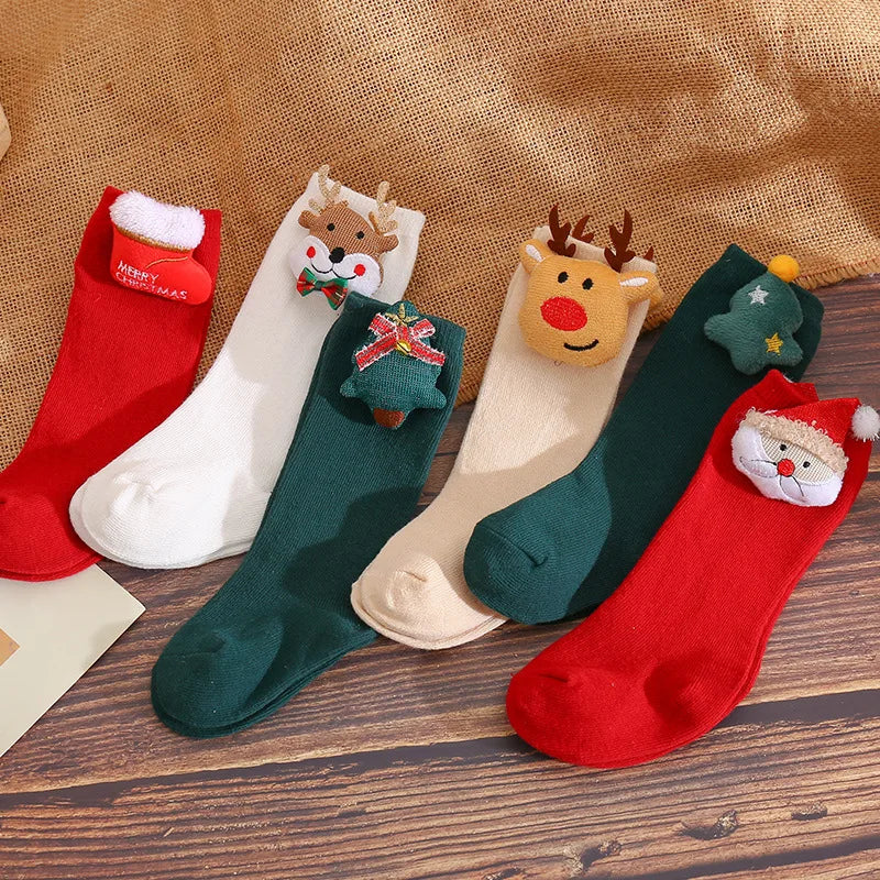 Christmas Newborn Baby Accessories Socks