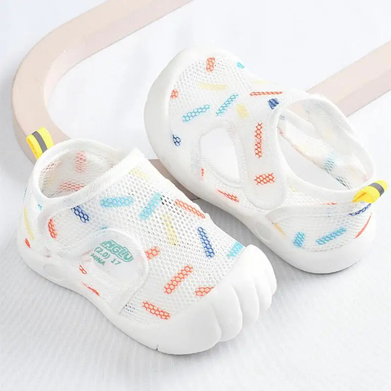 1-4T Baby Sandals Summer Breathable Air Mesh Unisex Shoes Anti-slip