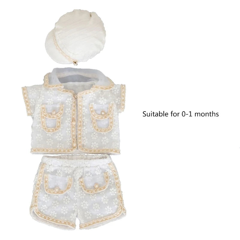 Newborn Photography Props Clothes Suit Set