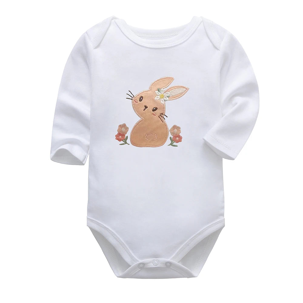 100% Cotton Baby Bodysuit Newborn Babies Clothes