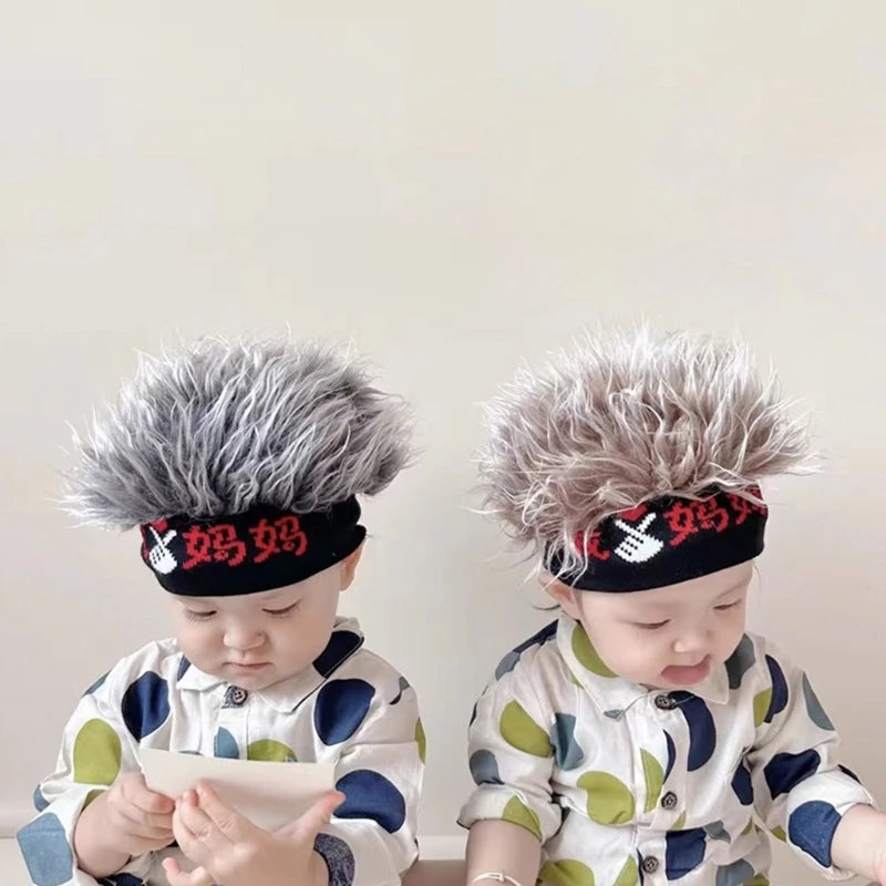 Winter Outdoor Baby Hat Perm Cap Hip Hop Street Dance Hat