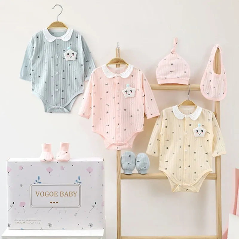 16/18/24 Pieces Newborn Clothes Set Baby Gift Pure Cotton Baby Set 0-12 Months