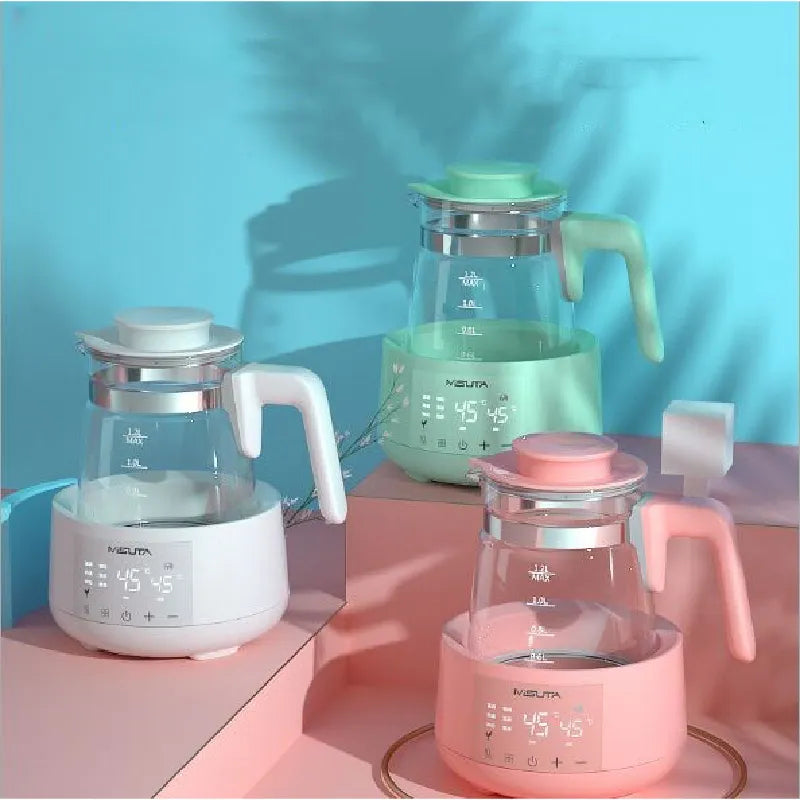 1.2L Infant Thermostatic Milk Regulator Baby Kettle Keep Warm 24 Hours Hot Water Smart Insulation Pot Milk Powder Warmer