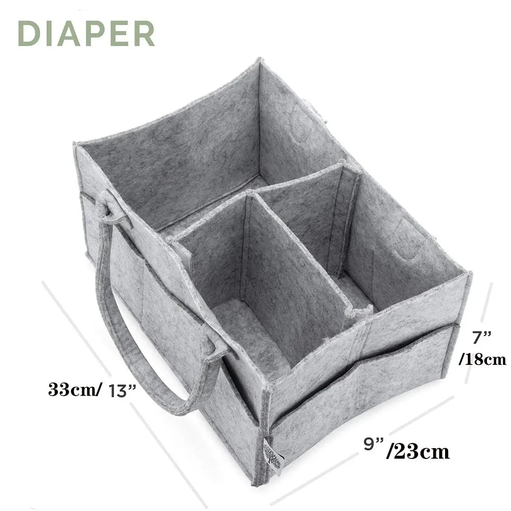 2024 Baby Diaper Organizer Nursery Storage Basket for Newborn