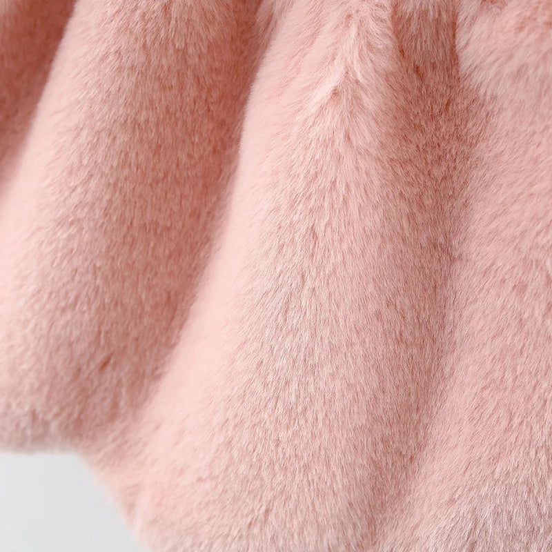 2pcs Baby Winter Coat Warm Windproof Jacket For Girls Hooded Toddler Overalls Children Clothes Send Bag 0 To 3 Y Kids Costume