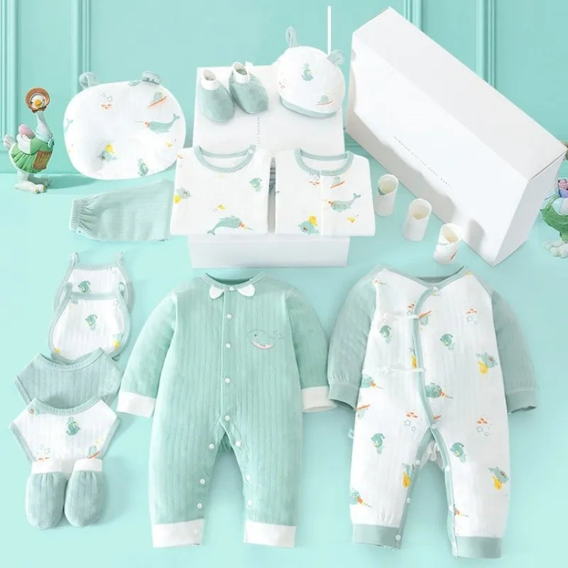 18/22/26 PCS Newborn Baby Gift 100% Cotton 0-6 Months No Box