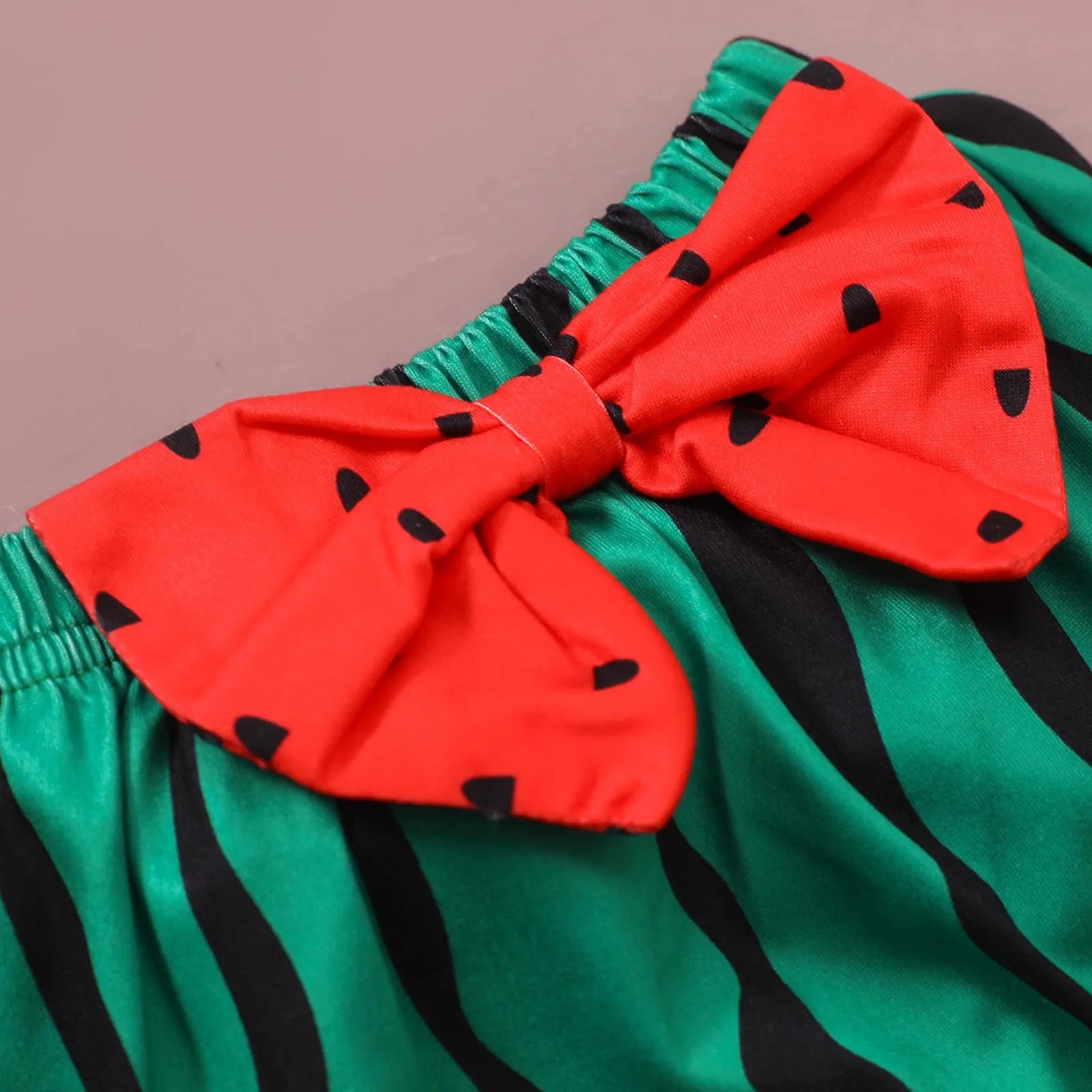Toddler Girls Summer Clothes Sets Watermelon Fruit 2Pcs Clothes 3 6 12 24 Months
