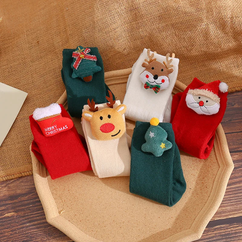 Christmas Newborn Baby Accessories Socks