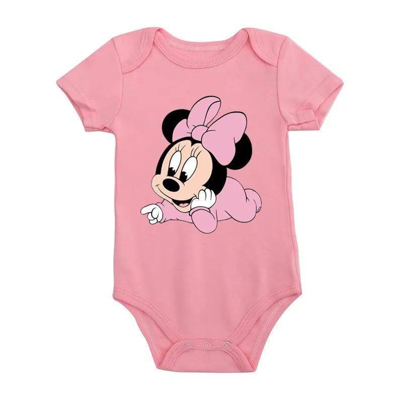 Cotton Baby Minnie Mouse Disney Sweet Style Bodysuit