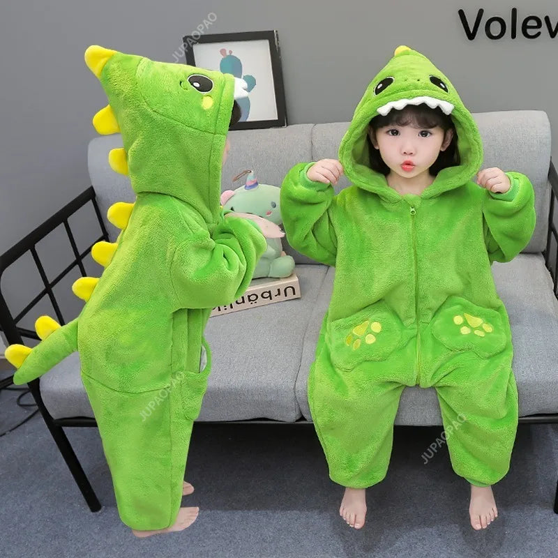 Dinosaur Newborn Baby Winter Warm Animal Cosplay Costume