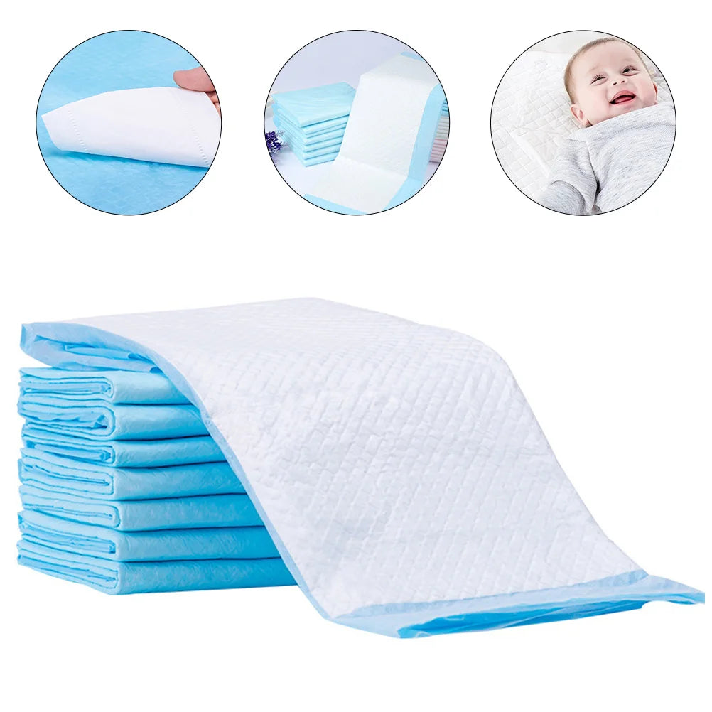 20 Pcs Cot Pad Toddler Baby Changing Mat Portable Non-woven Fabric Diaper Breathable Shower Gifts
