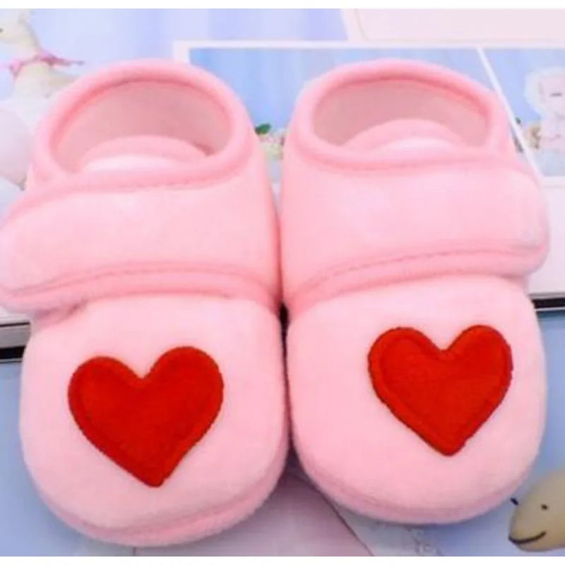 Baby Sweet Shoes Red Heart Prewalkers Crib Shoes