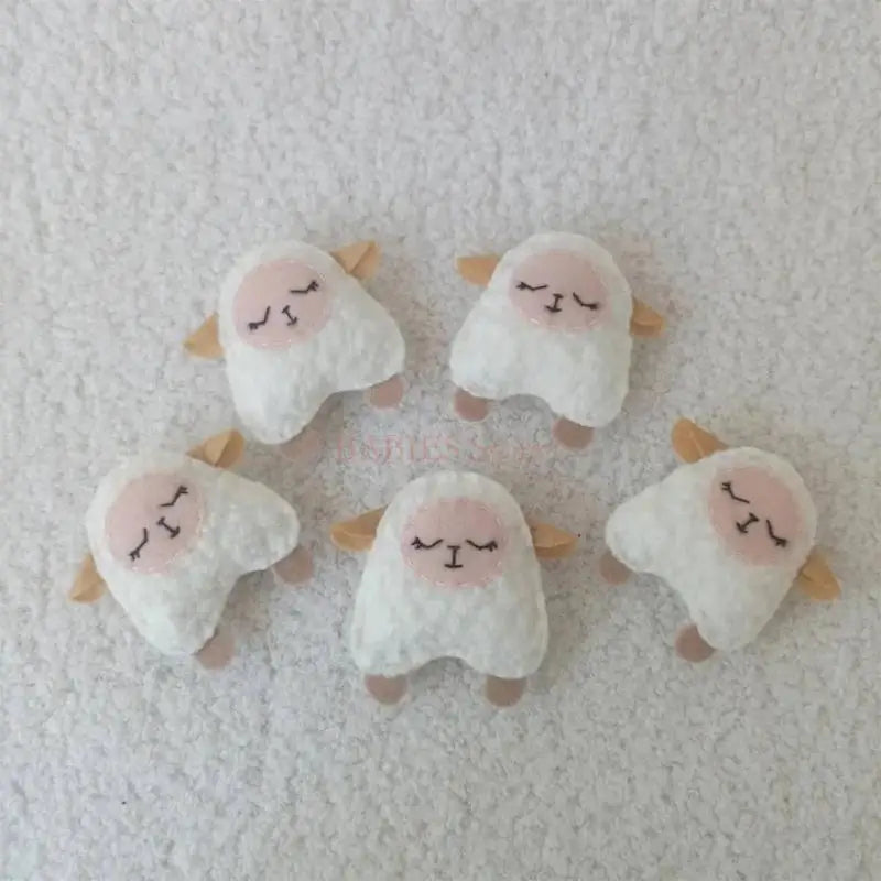 Felt Sheep Stuffed Toy Baby Photo Props