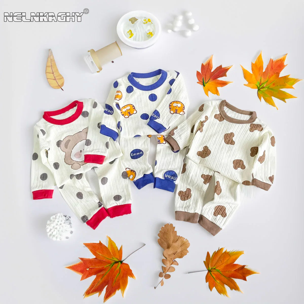 Long Sleeve Underwear for Baby Pajamas Homewear