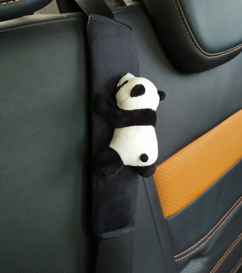 1pc Cute Cartoon Toy Animal Car Seatbelt Shoulder Strap Protector