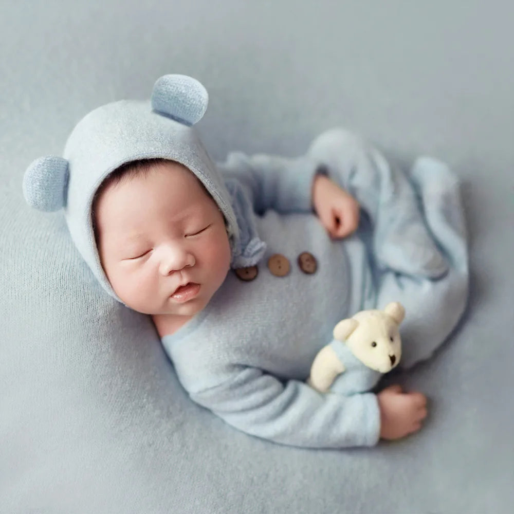 Baby Cotton Knitted Set Clothing Props For Photography Newborn