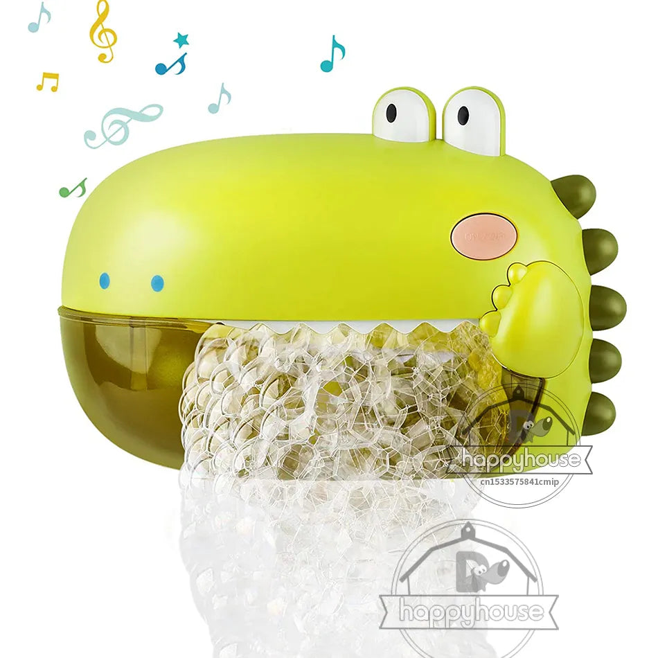 Baby Bath Toys for Kids Music Dinosaur Crabs Bubble Machine