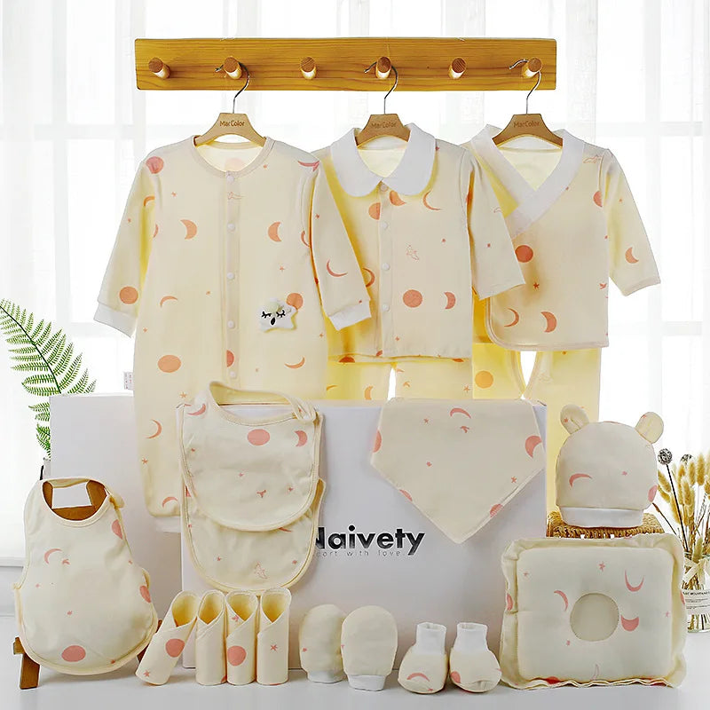 Pure Cotton Newborn Clothes Baby Gift Box Set Spring/Summer Baby 0-12 Months