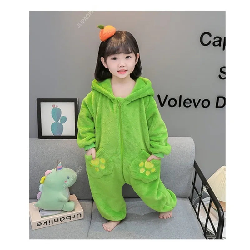 Dinosaur Newborn Baby Winter Warm Animal Cosplay Costume