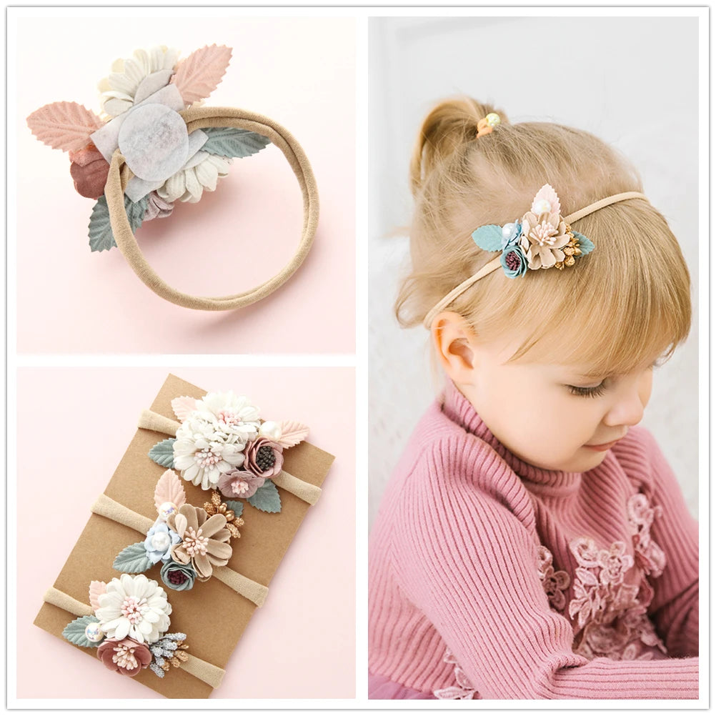 Baby Newborn Head Flower Toddler Florals Headwear