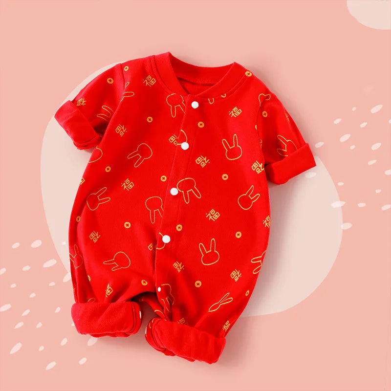 Infant toddler spring newborn one-piece underwear