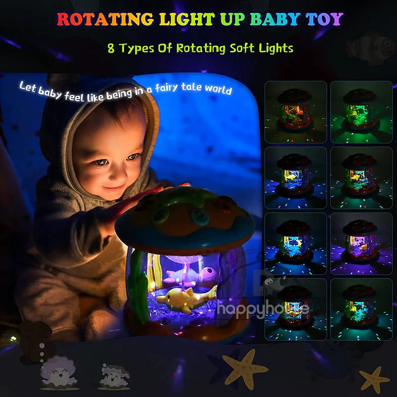 Baby Toys 6 0 12 Months Musical Toy Babies Ocean Rotary Projector