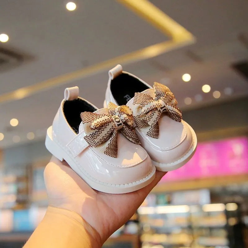 Baby Girl Princess Toddler Non-slip Leather Shoes