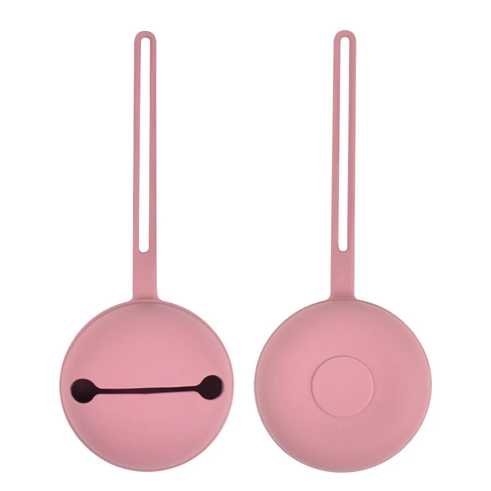 Baby Pacifier Holder Portable Container Case Silicone