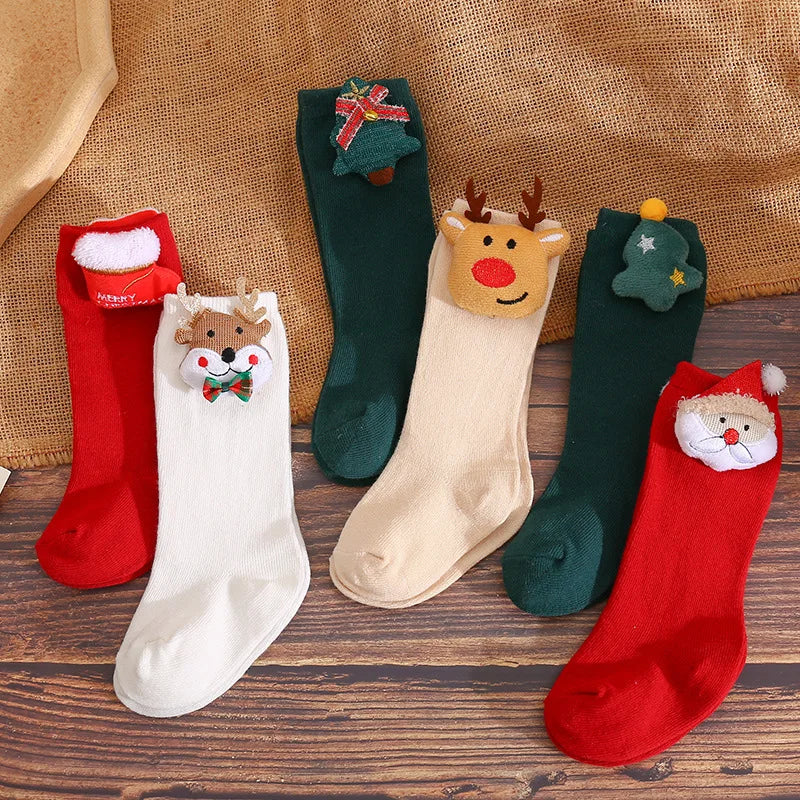 Christmas Newborn Baby Accessories Socks