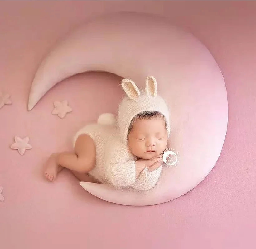Newborn Bunny Caps Dolls Toys Girls Boys Infant Baby