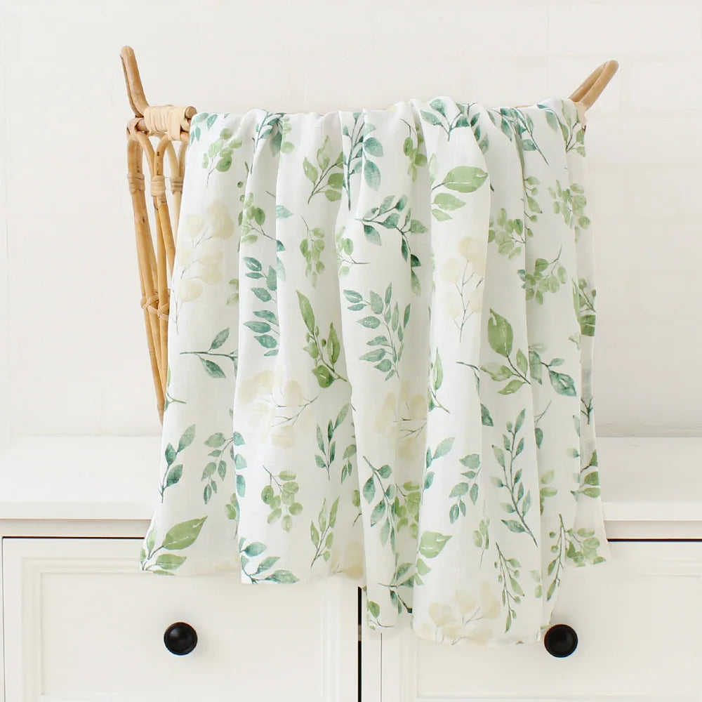 Baby Blankets New Born Super Soft Organic Cotton Receiving Wrap Bamboo Newborn Baby Muslin Swaddle Blanket